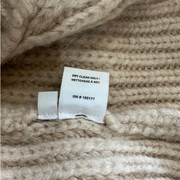 Ulla Johnson Matilde Turtleneck Sweater Creme Alpaca Blend Size Medium Sold Out - Picture 13 of 13